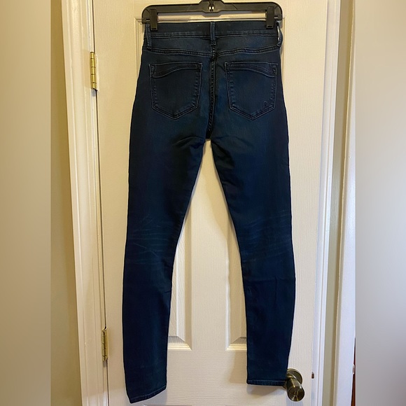 Express Supersoft Mid-Rise Legging Jeans Size 0R - Picture 2 of 3
